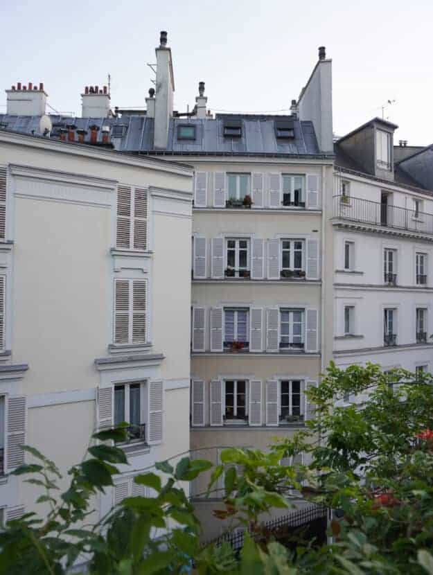 Facade of French Buildings