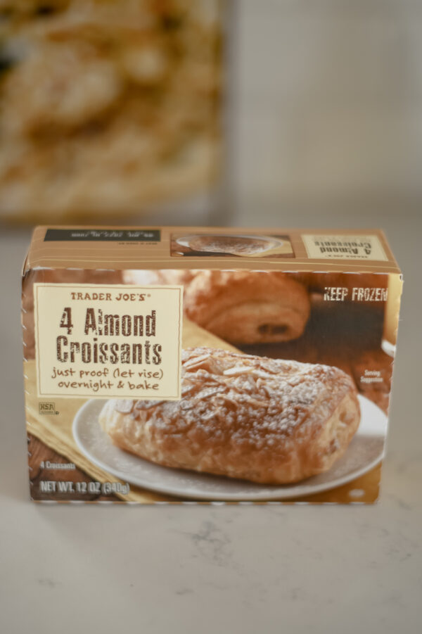 almond croissants from trader joes