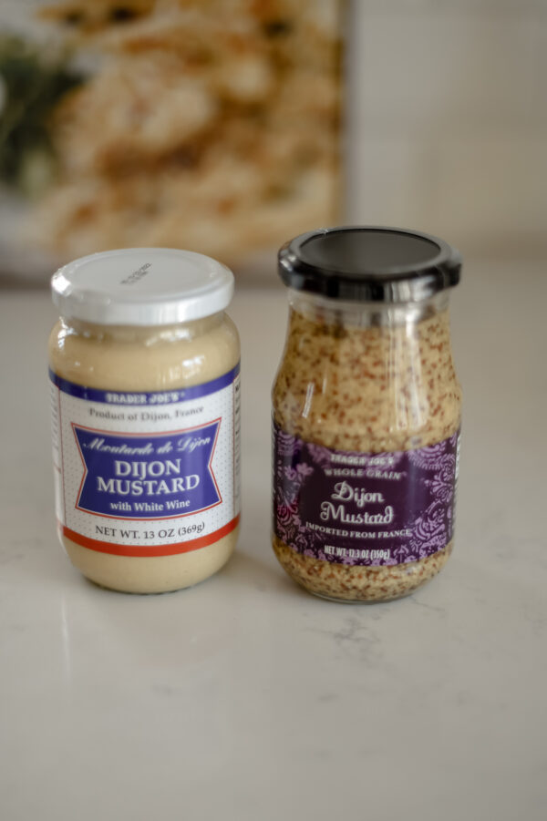 dijon mustards from trader joe's from france