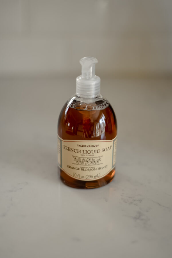 french liquid soap from trader joes