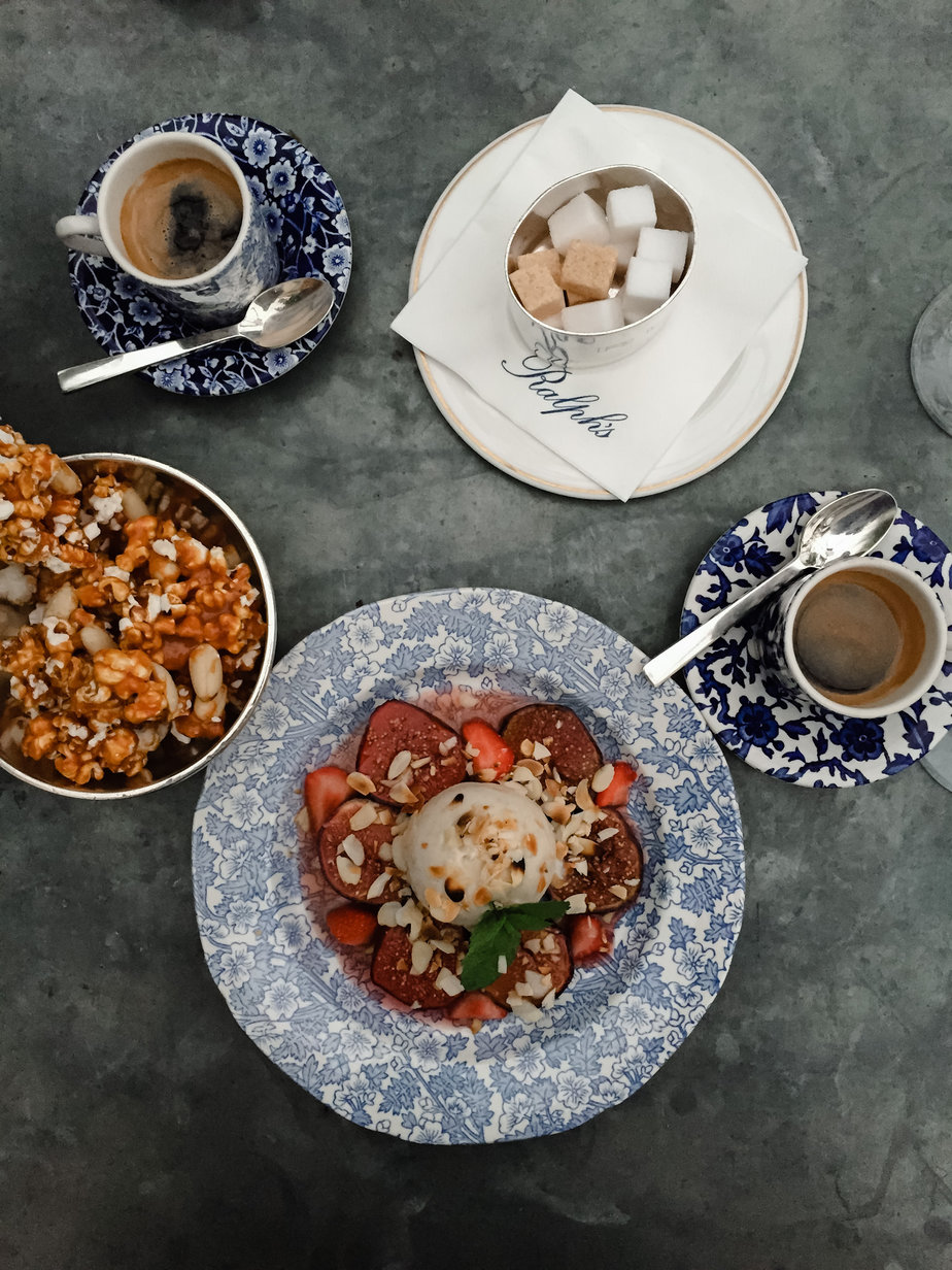 Food at ralphs restaurant in paris