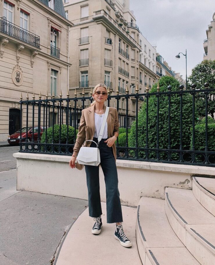 Ways To Wear Sneakers Like A French Girl