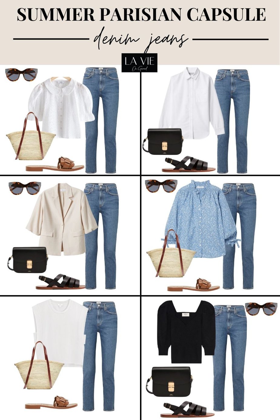 graphic of summer outfit