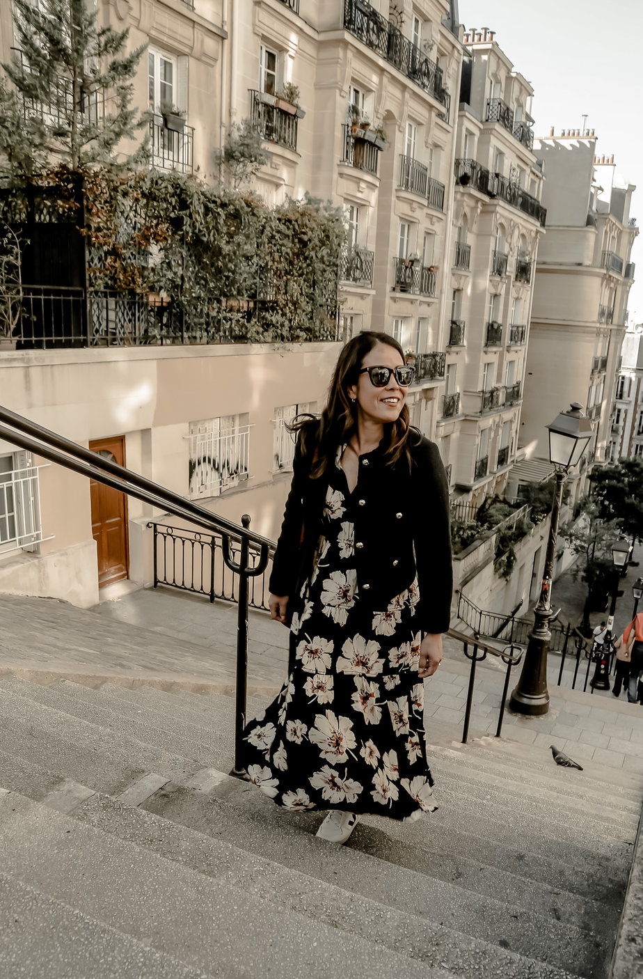 ba&sh Black Floral Dress Black Floral Dress | ba&sh Paris Sizing Guide