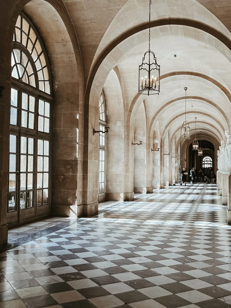 Versailles checkered floor