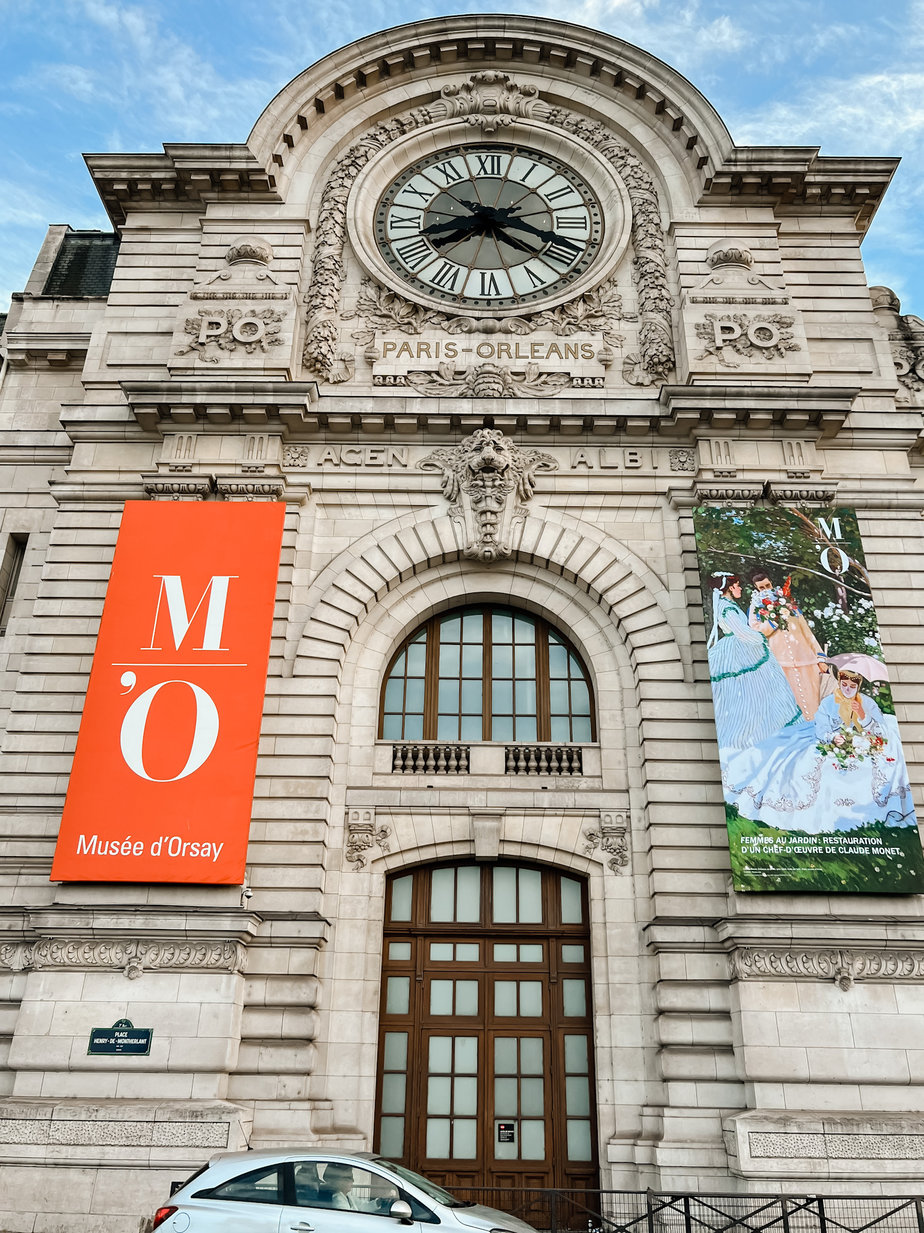 Front of the Musee d'Orsay
