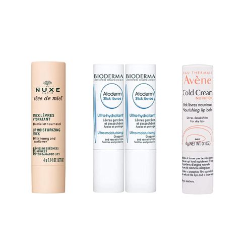3 french brand chapsticks