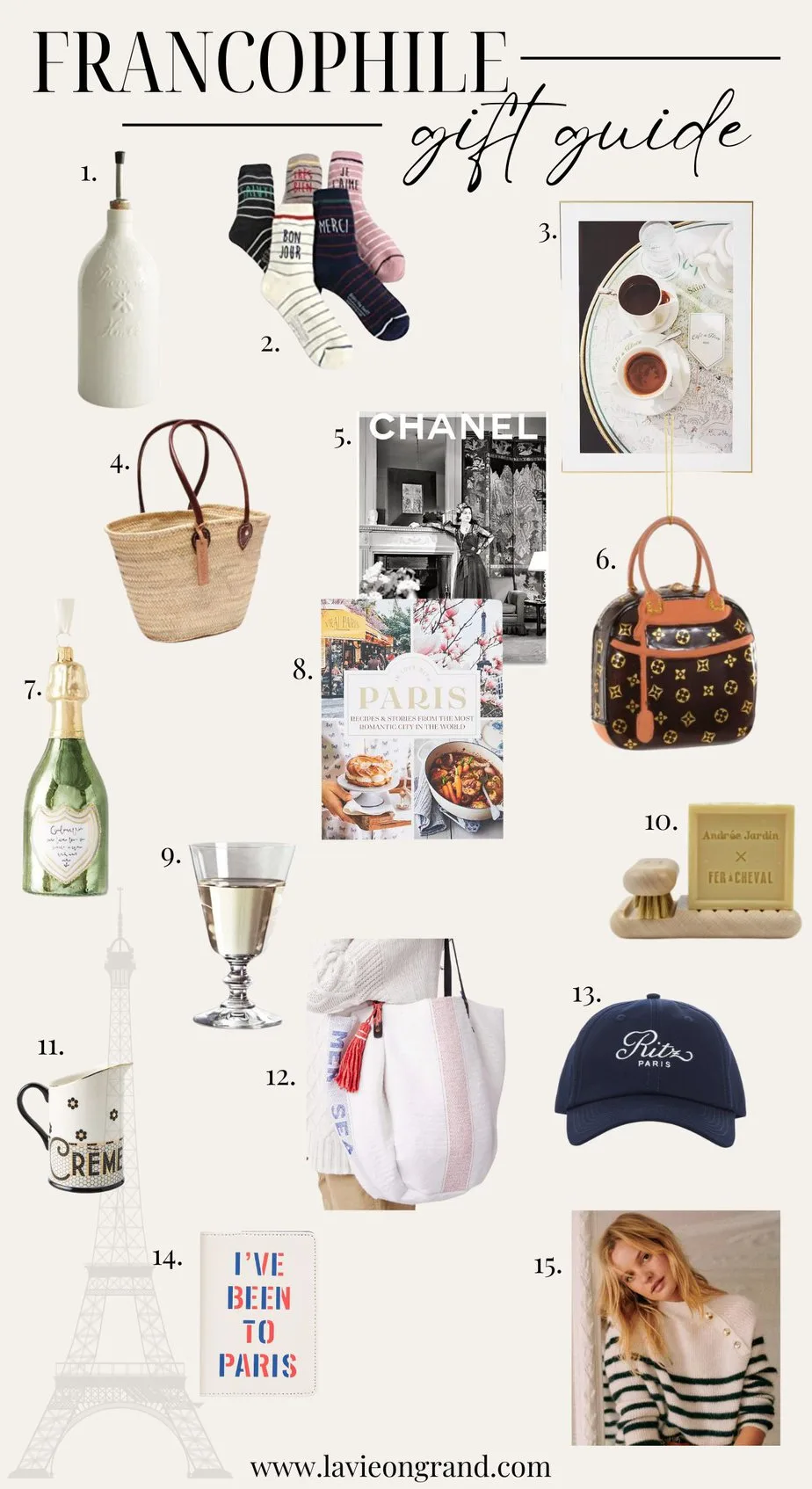 15 Francophile Gift Ideas For The 2022 Holiday