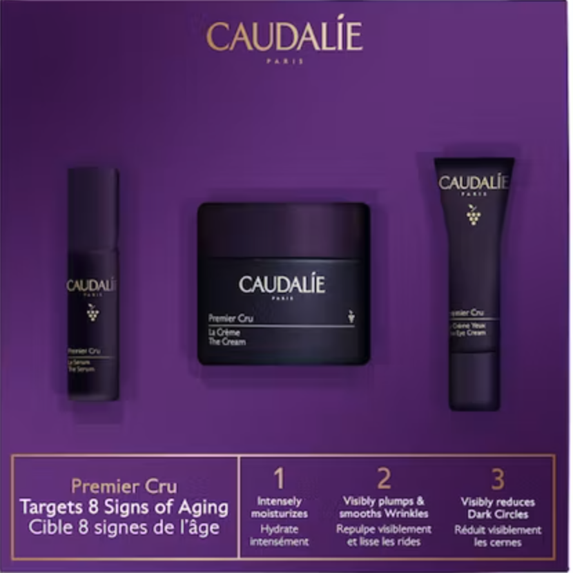 gift box set of caudalie products