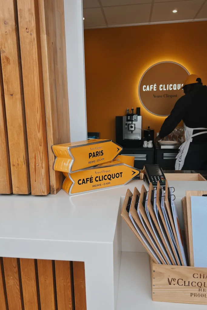 Veuve Clicquot cafe