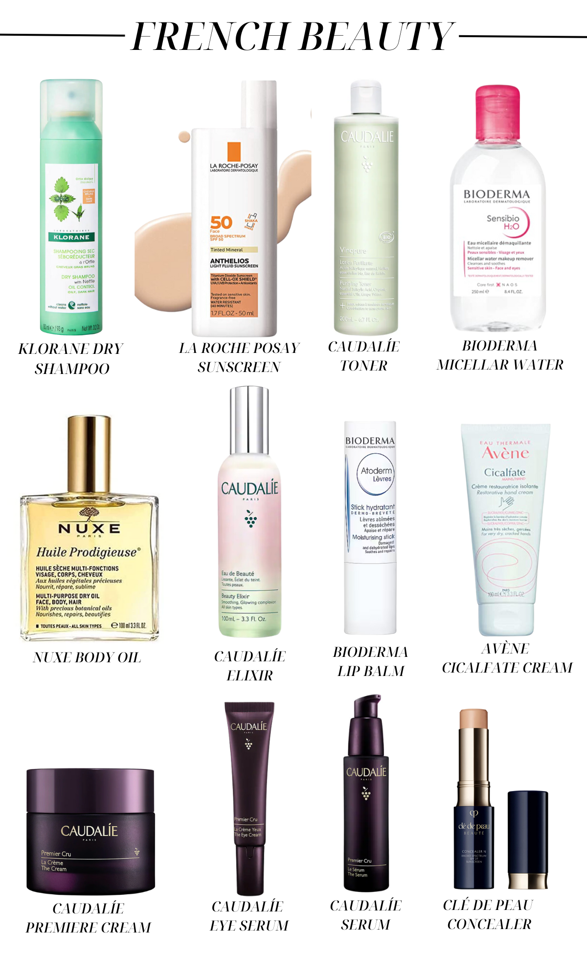 Best French Beauty Products