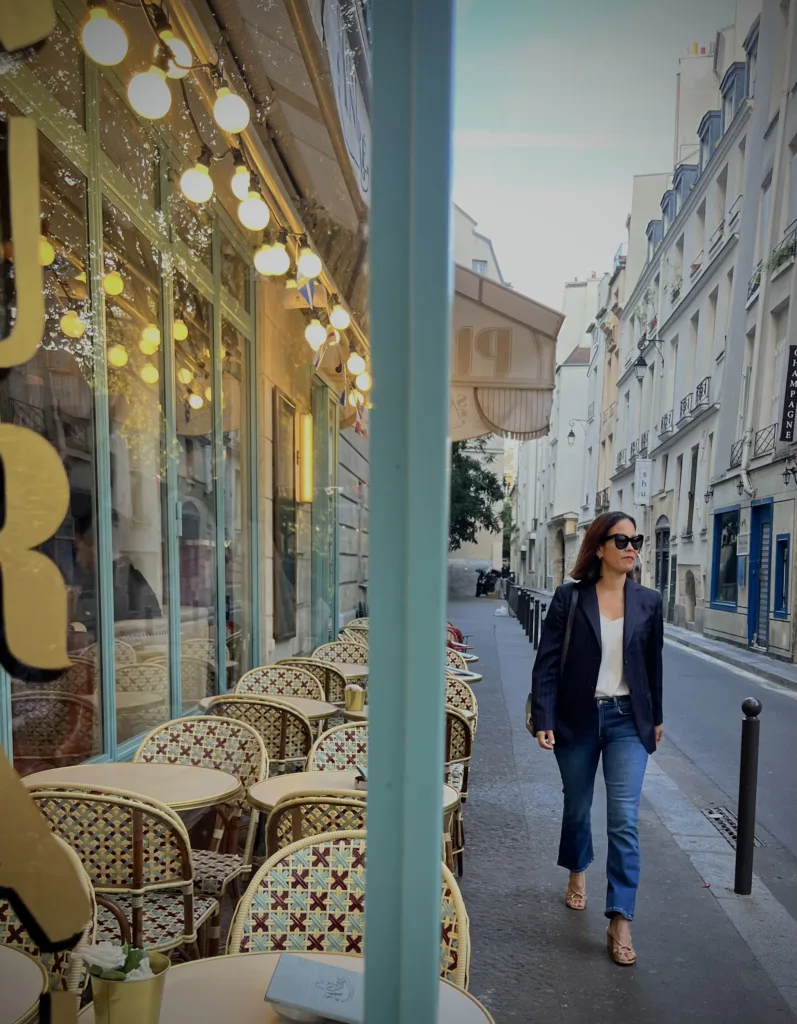 Parisian street fashion for fall Parisian street style in October