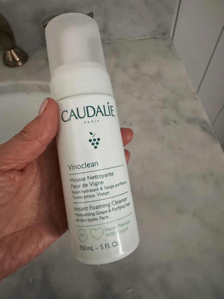 Foaming cleanser from caudalie.