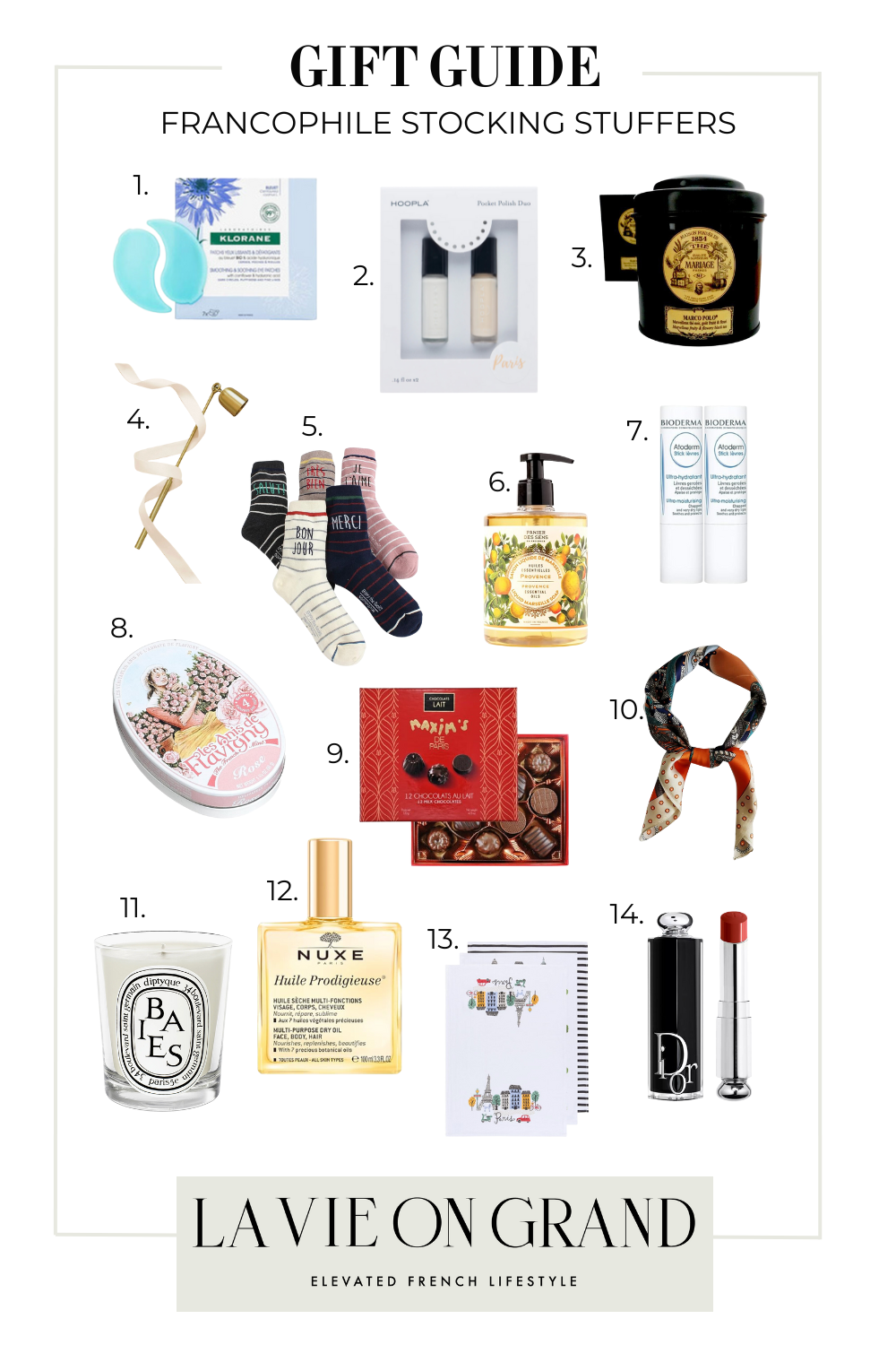 Stocking Stuffers for the Francophile.