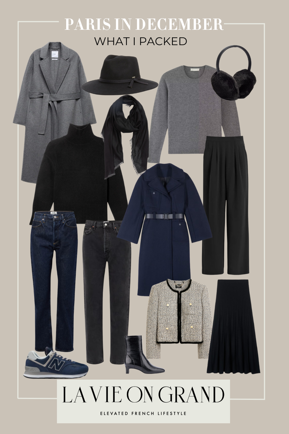 What I Am Packing For Paris In December