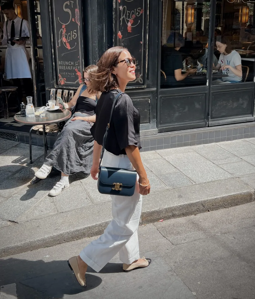 How to wear ballet flats like a French woman to look chic, classic, and timeless.