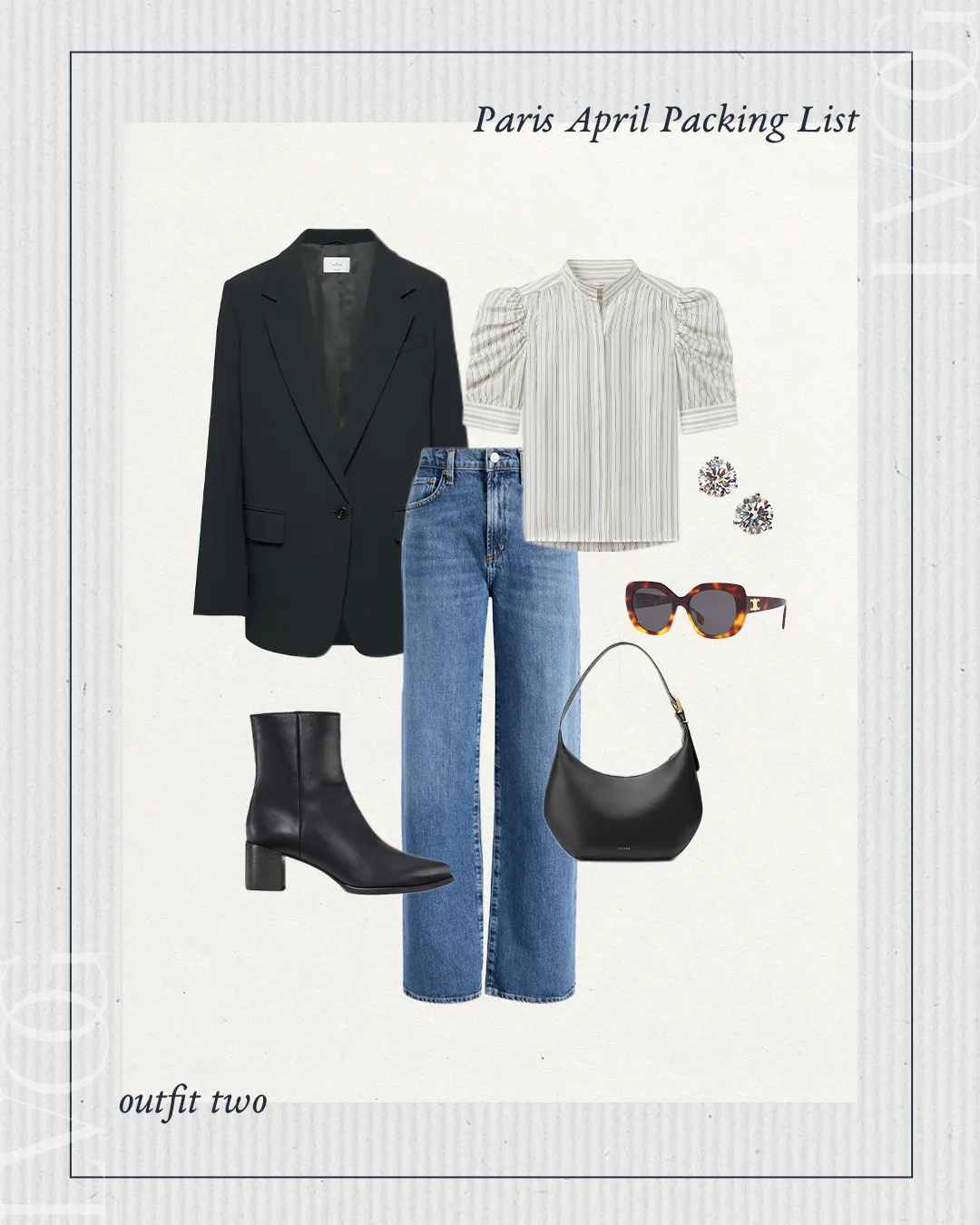 What to pack and wear in Paris in April. 