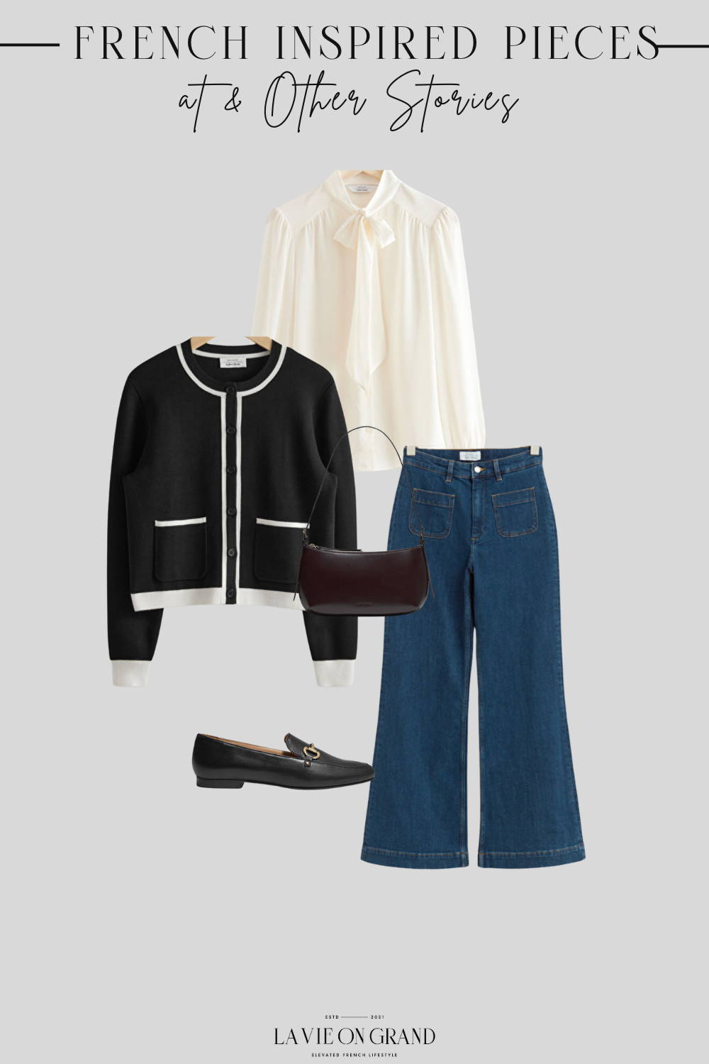 Where to buy French inspired clothing to look chic and timeless.