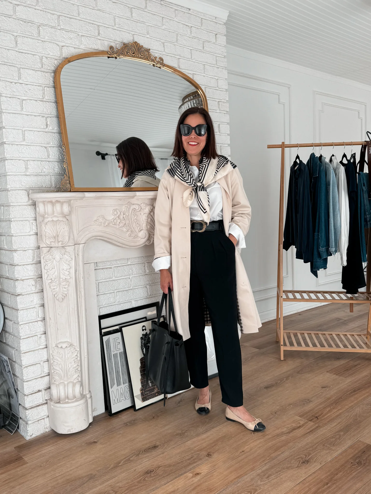 Outfits to wear during spring in paris.