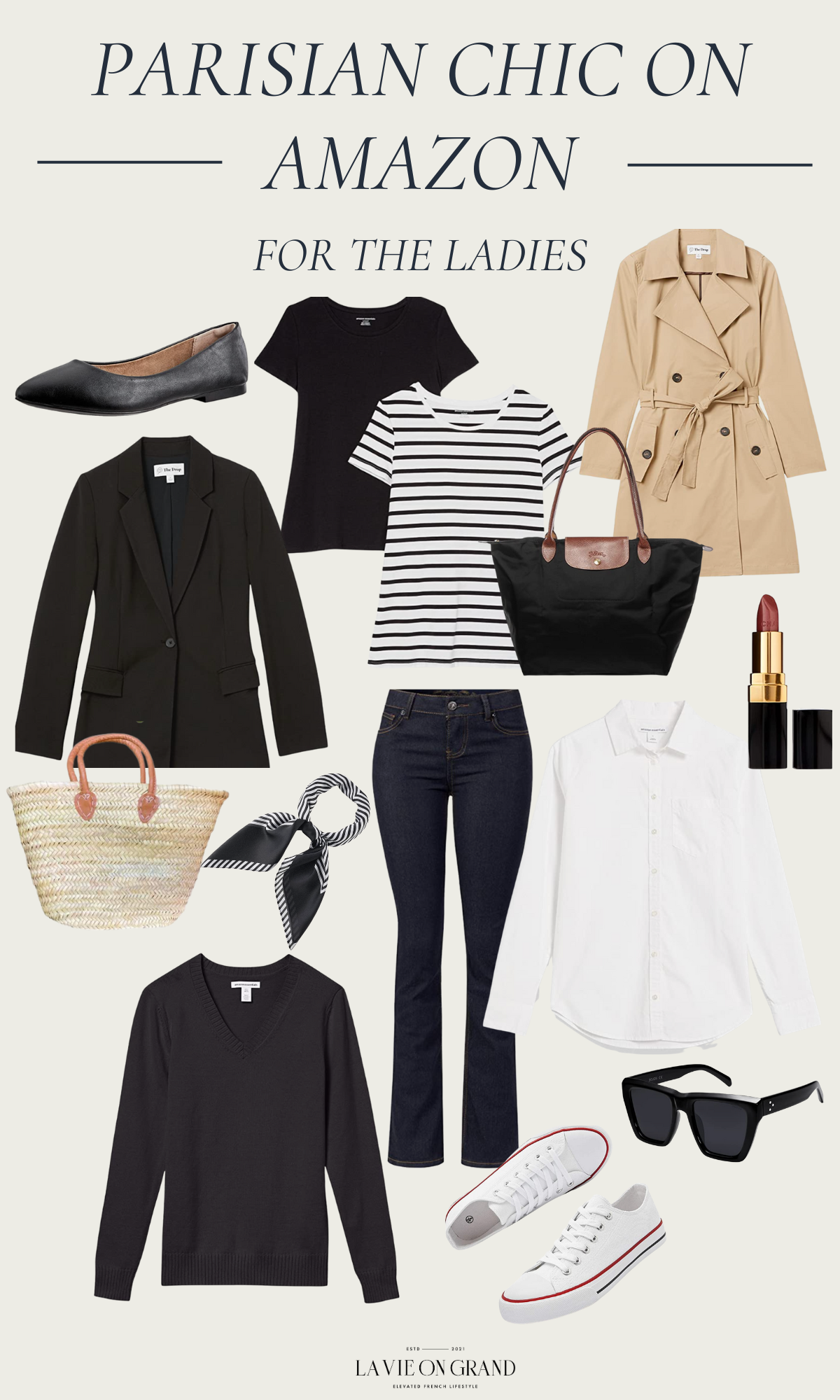 Parisian Chic Finds On Amazon