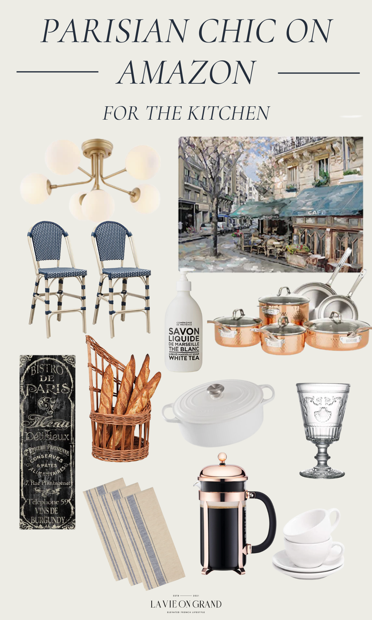 Parisian Chic Kitchen Finds On Amazon