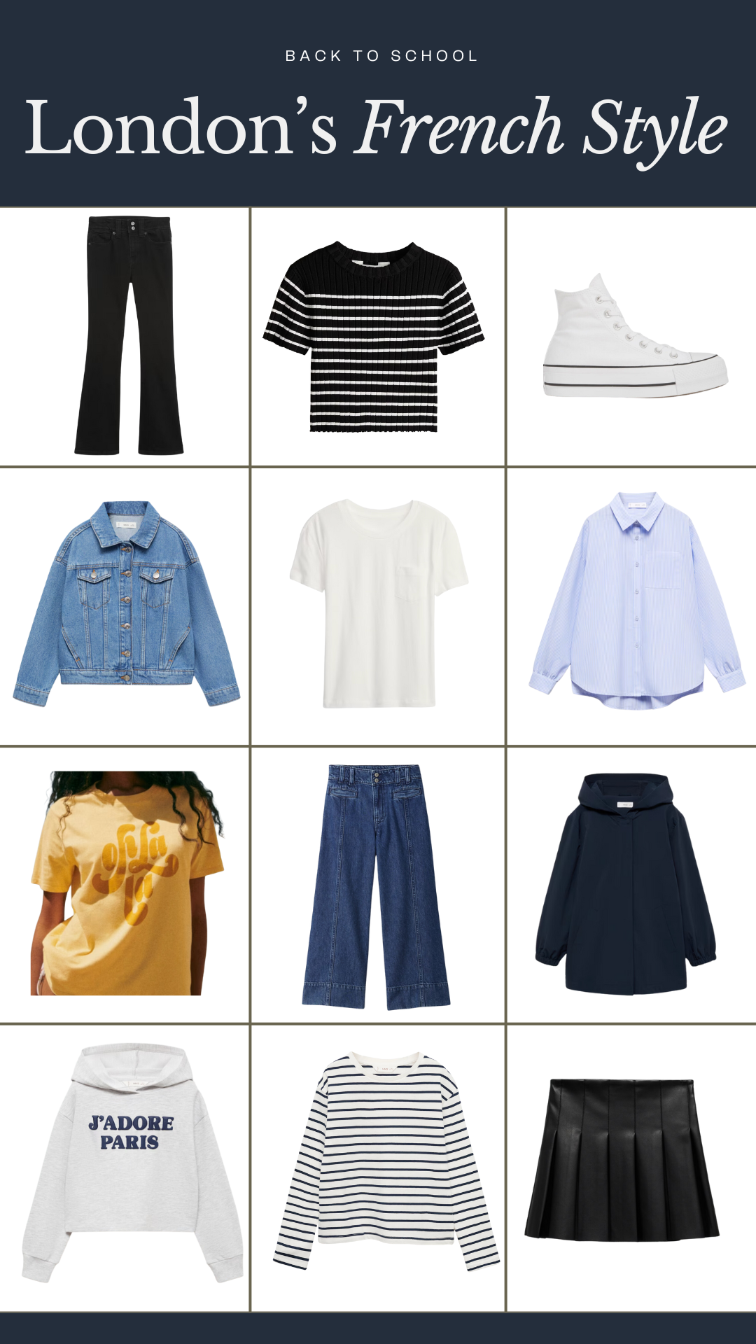 Back To School french style 12 Back To School French Kids Edition