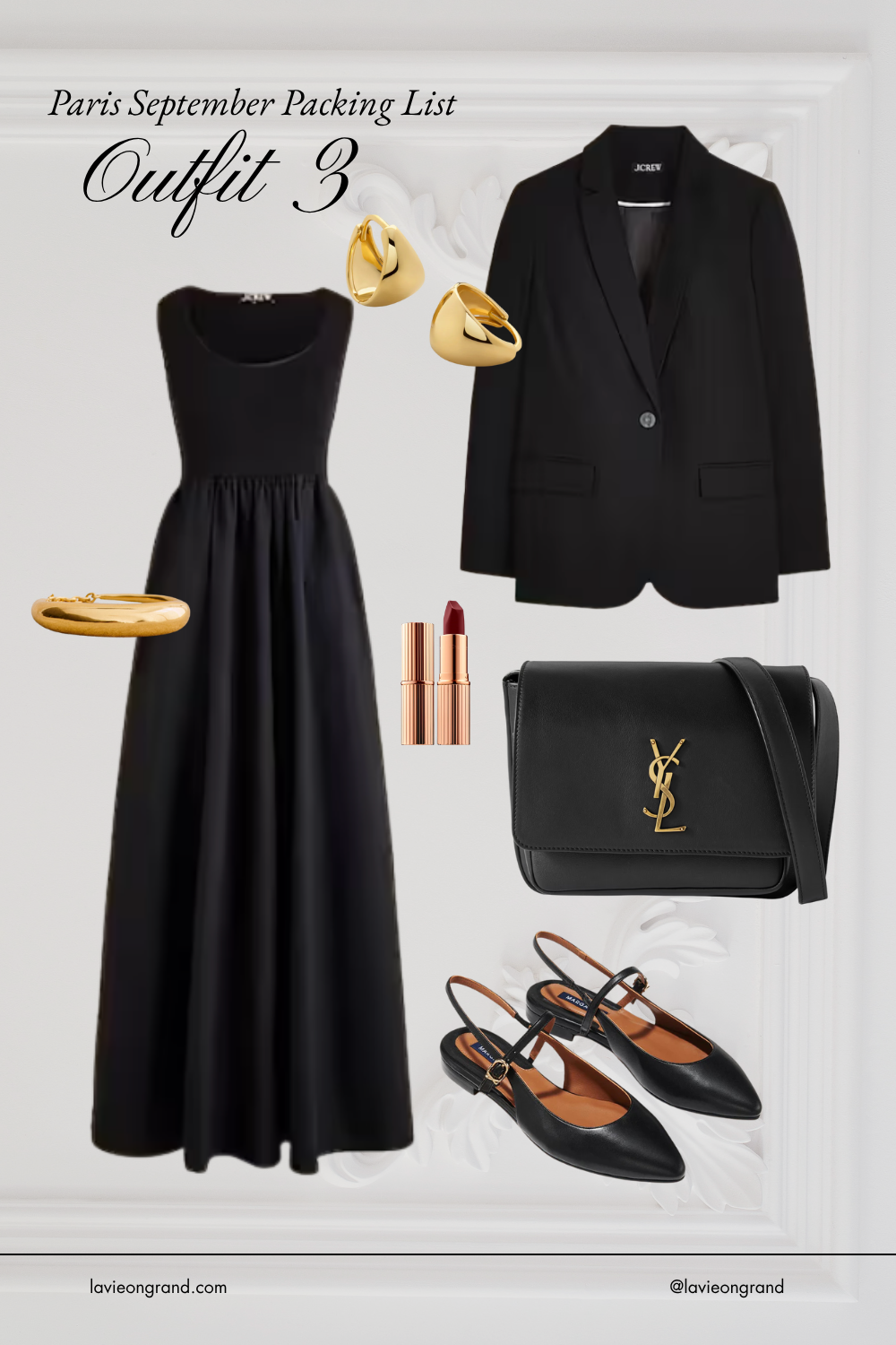 Paris packing list for September