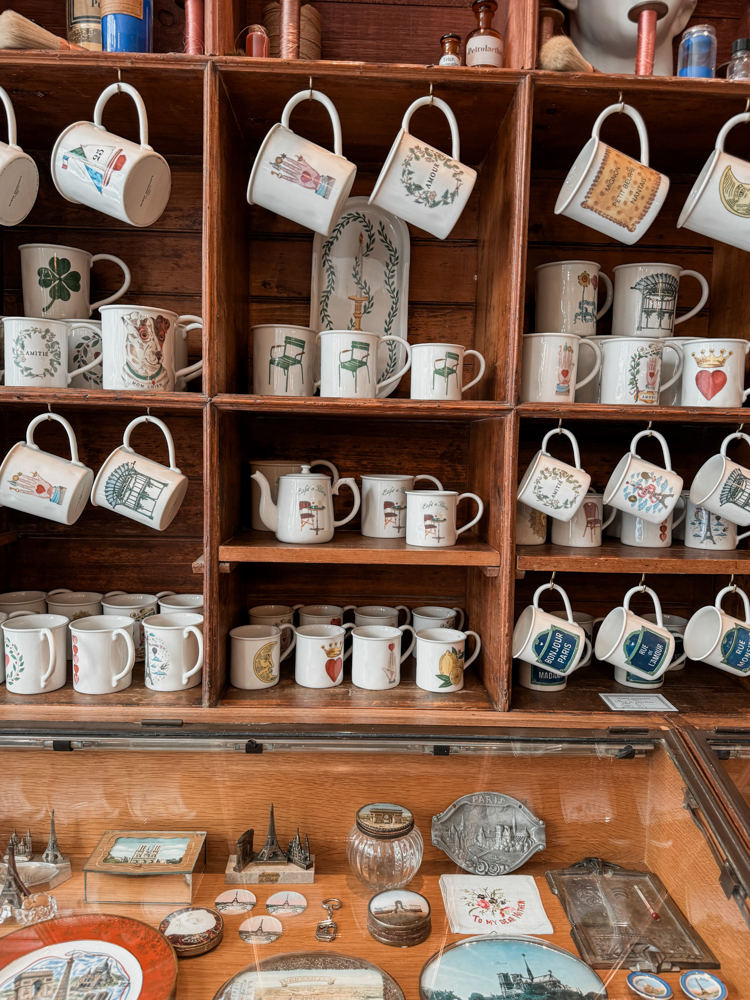 Marin Montagut in Paris Interior shots of Marin Montagut in Paris for what to buy.