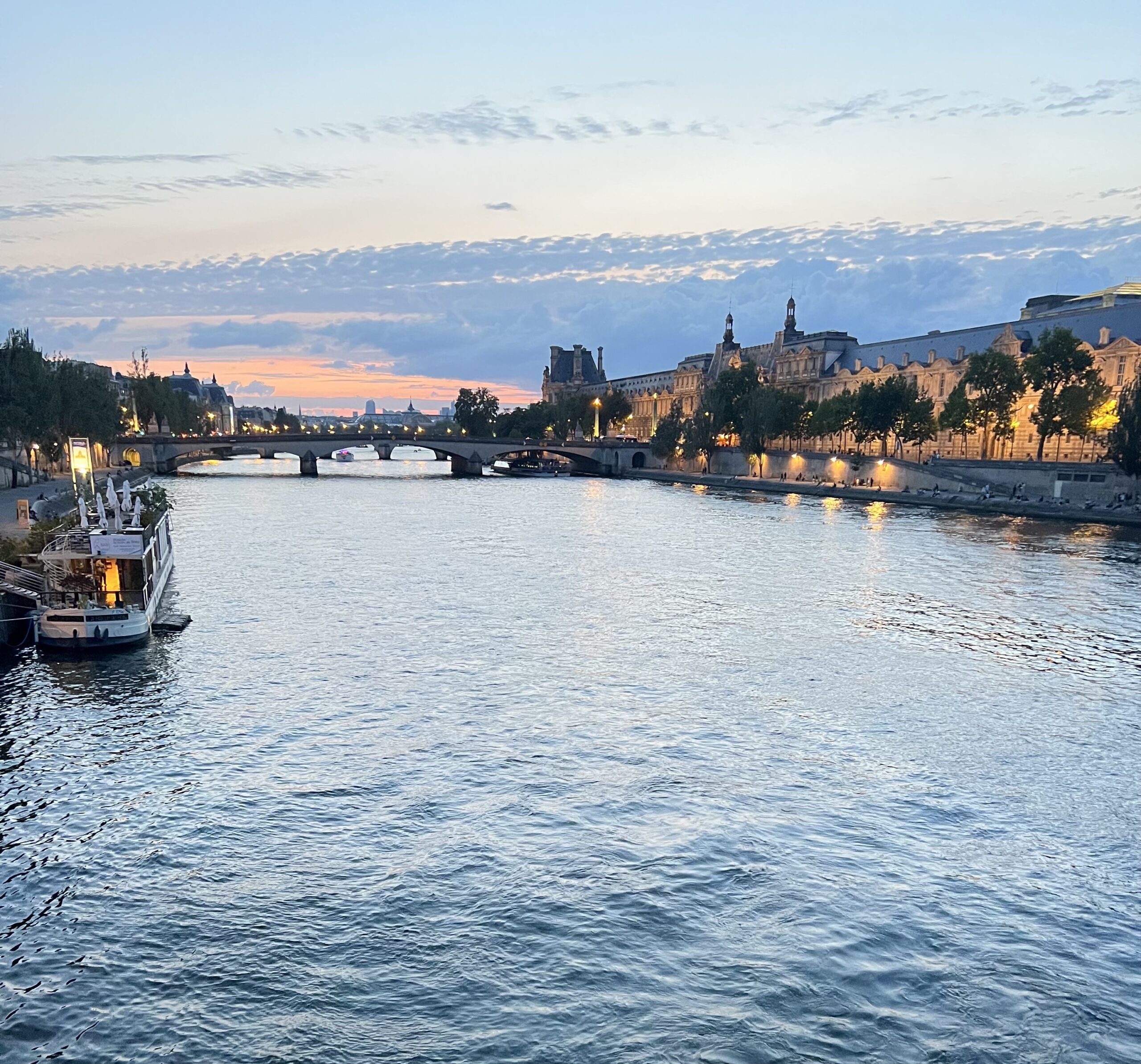 View of the Seine River.
