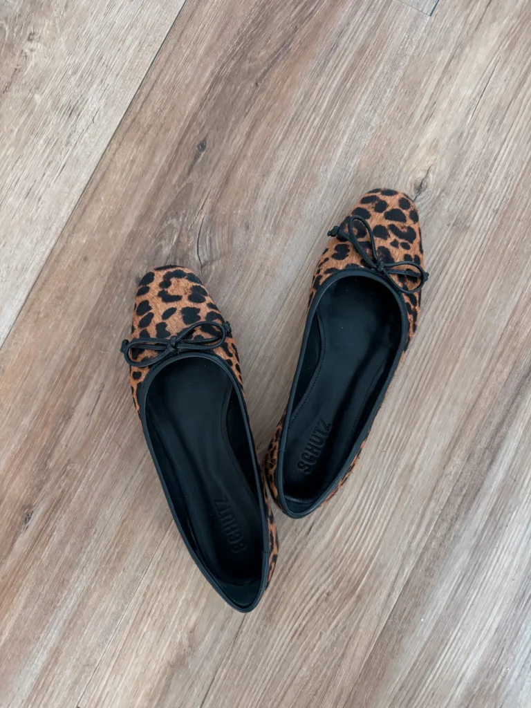 Leopard flats on the ground.