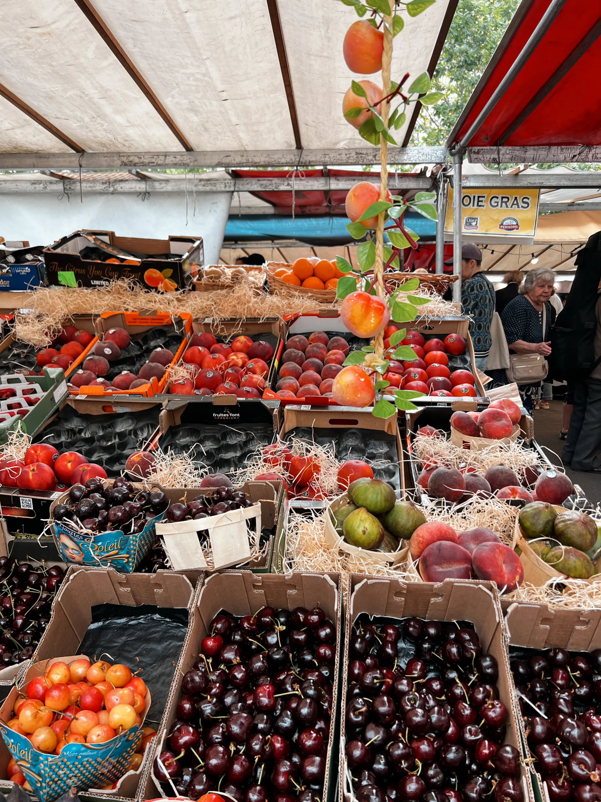 Fruits At the Market In Paris