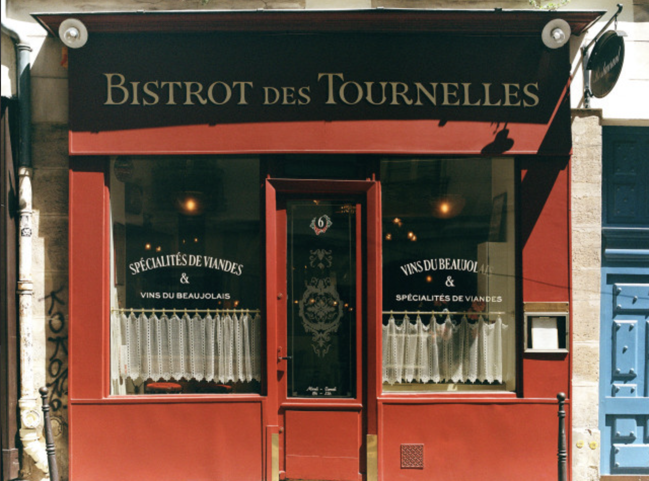 Bistrot des Tournelles in Paris.