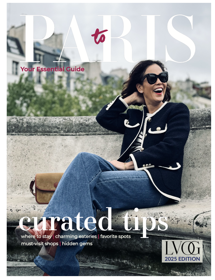 Cover of Paris Guide as part of a Francophile gift guide.